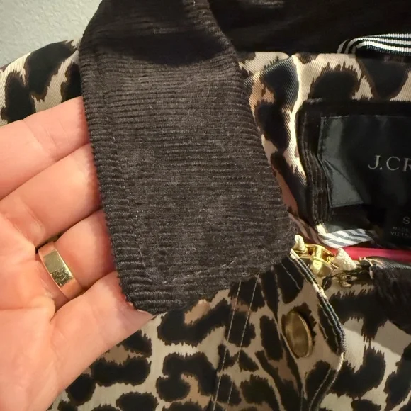 J. Crew Barn Jacket Leopard Print - Picture 4 of 11